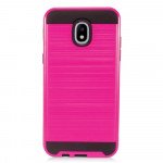 Wholesale Galaxy J3 (2018), Achieve, Star, Galaxy Express Prime Armor Hybrid Case (Hot Pink)